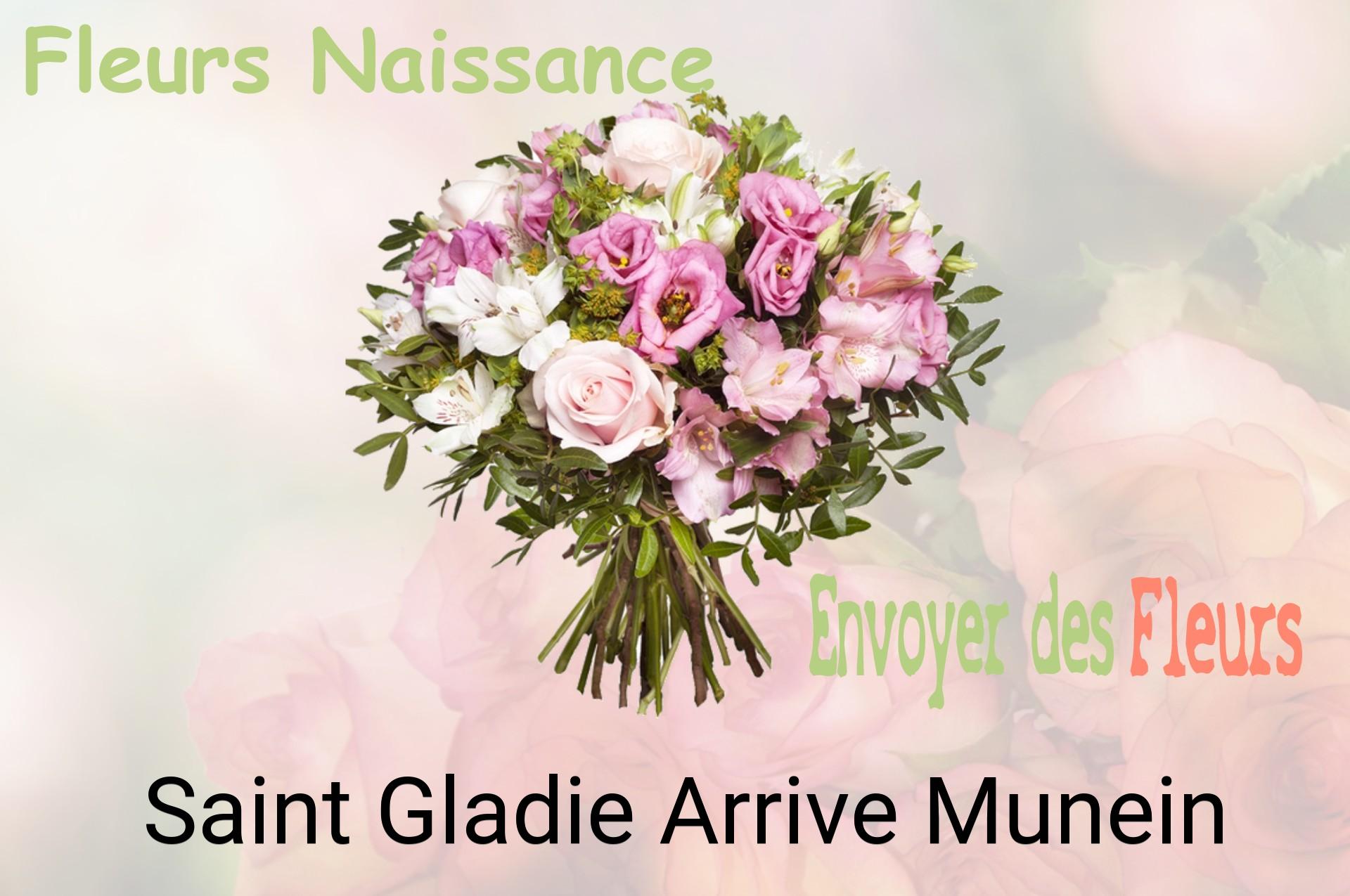 Bouquet de fleurs de naissance livré à Saint-Gladie-Arrive-Munein
